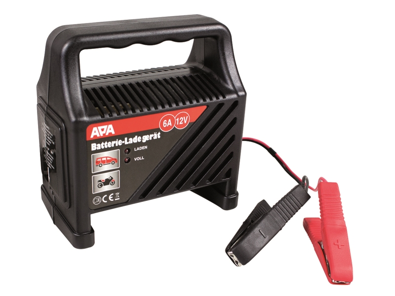 Acculader 12 V 6 Ampere Von Apa 2230 10956 apa kopen in de aanbieding