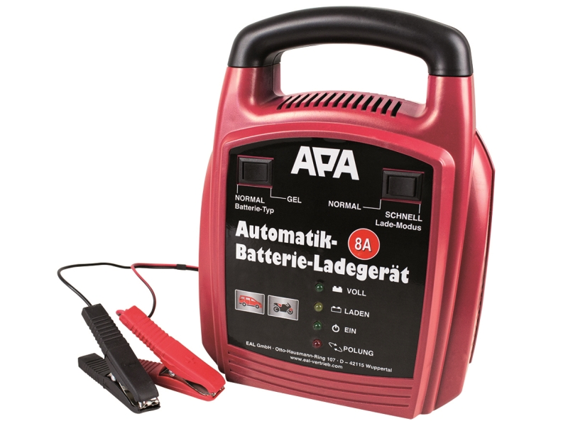 Automatische Acculader 12 V 8 Ampere Von Apa 2230 10959 apa kopen in de aanbieding Automatische Acculader 12 V 8 Ampere Von Apa 2230 10959 apa kopen in de aanbieding