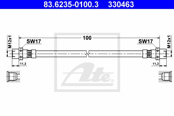 Remslang Von Ate 1440 19597 ate kopen in de aanbieding Remslang Von Ate 1440 19597 ate kopen in de aanbieding