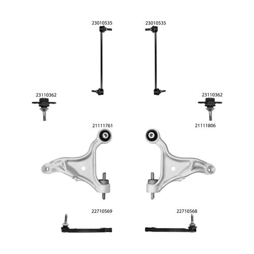 Productbeeld voor Reparatieset, wieldraagarm