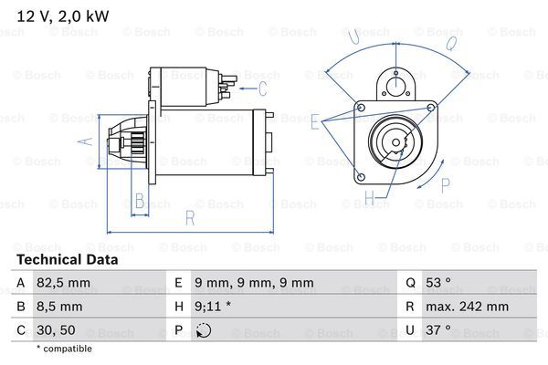 Startmotor Starter Von Bosch 2250 4260 bosch kopen in de aanbieding Startmotor Starter Von Bosch 2250 4260 bosch kopen in de aanbieding