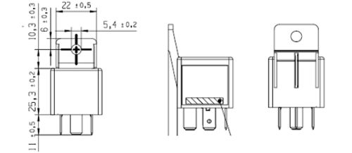 Productbeeld voor Relais, radiateurventilator