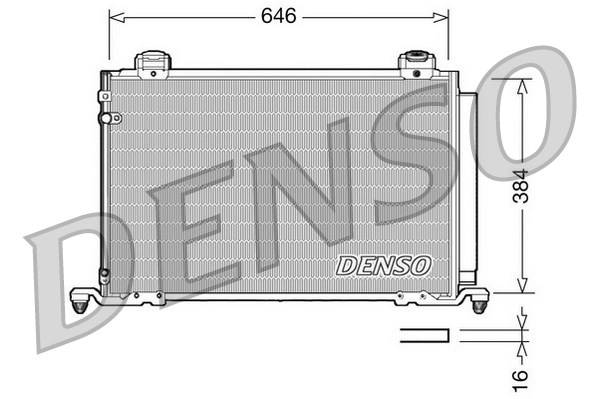 Condensor Airconditioning Von Denso 1731 105900 denso kopen in de aanbieding Condensor Airconditioning Von Denso 1731 105900 denso kopen in de aanbieding