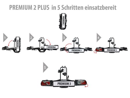 Productbeeld voor EAL fietsendrager Premium III