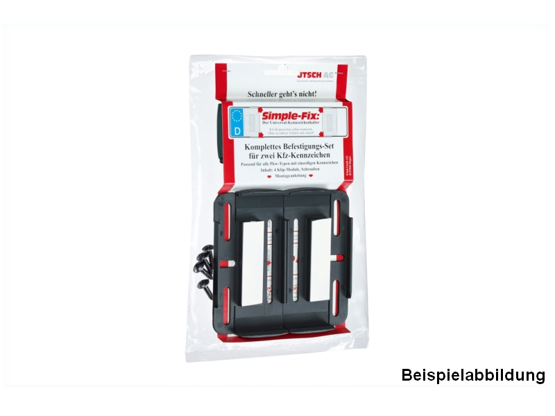 Kentekenhouder Zonder Frame Kunststof Zwart Von Erich Utsch 2310 6338 erich utsch kopen in de aanbieding