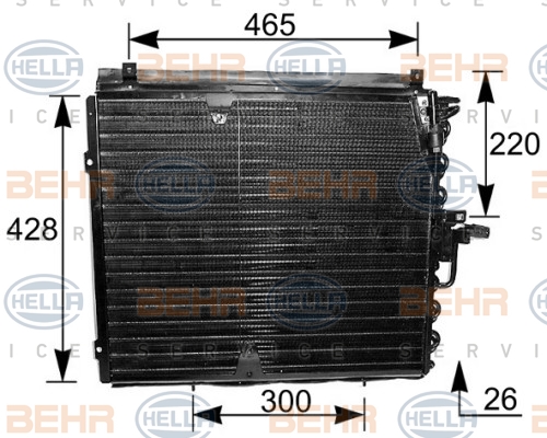 Condensor Airconditioning Von Hella 1730 3415 hella kopen in de aanbieding Condensor Airconditioning Von Hella 1730 3415 hella kopen in de aanbieding
