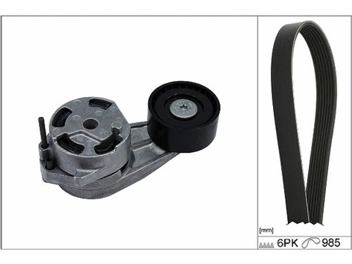 Productbeeld voor Poly V-riem set