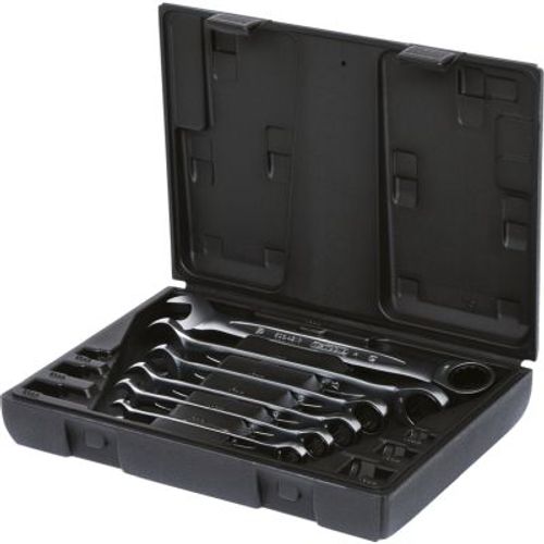 Productbeeld voor Set ratelringsteeksleutels
