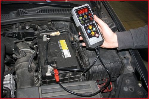 Productbeeld voor Testapparaat, batterij