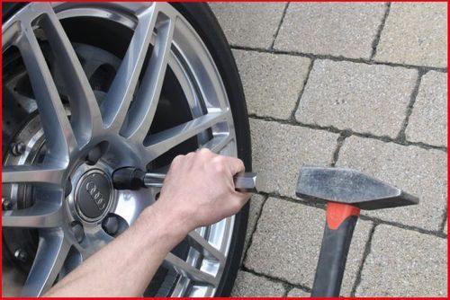 Productbeeld voor Demontagereedschap, velgslot