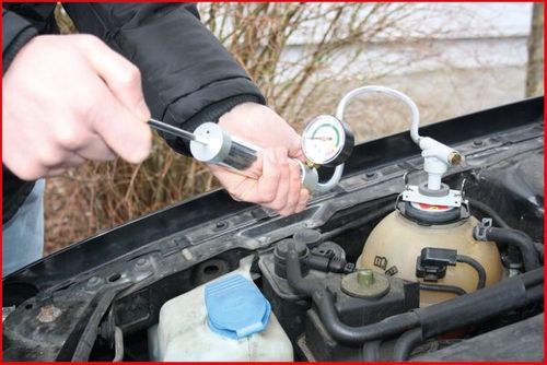 Productbeeld voor Testset, koelsysteemdruk