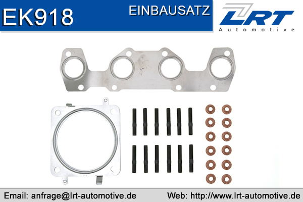 Montageset Uitlaatelleboogpijp Von Lrt 1240 45705 lrt kopen in de aanbieding