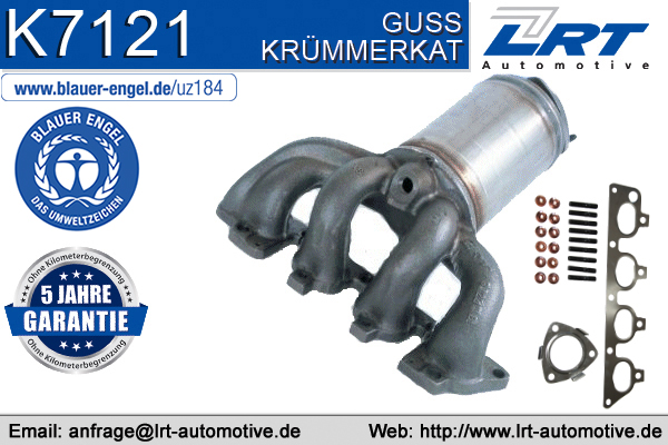 Katalysatorbocht Von Lrt 1240 45733 lrt kopen in de aanbieding