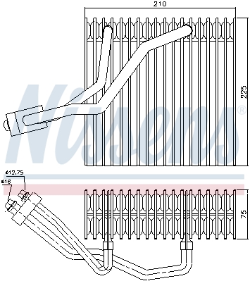Verdamper Airconditioning Von Nissens 1730 11128 nissens kopen in de aanbieding Verdamper Airconditioning Von Nissens 1730 11128 nissens kopen in de aanbieding