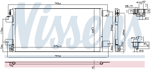 Condensor Airconditioning Von Nissens 1731 103919 nissens kopen in de aanbieding Condensor Airconditioning Von Nissens 1731 103919 nissens kopen in de aanbieding