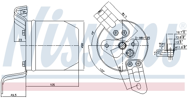 Droger Airconditioning Von Nissens 1730 11183 nissens kopen in de aanbieding