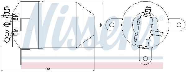 Droger Airconditioning Von Nissens 1730 11184 nissens kopen in de aanbieding