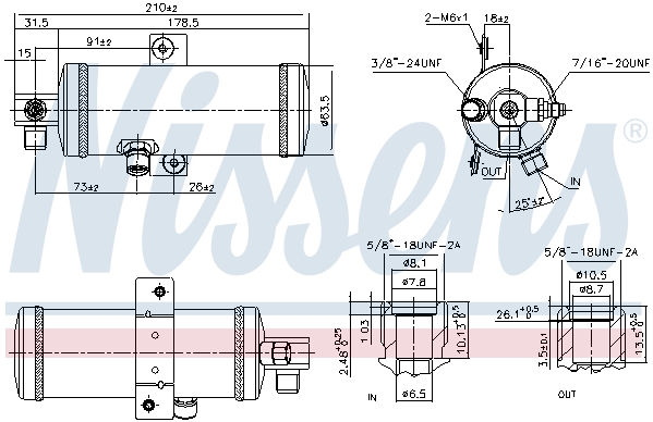 Droger Airconditioning Von Nissens 1730 11205 nissens kopen in de aanbieding