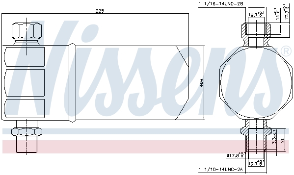 Droger Airconditioning Von Nissens 1730 11220 nissens kopen in de aanbieding