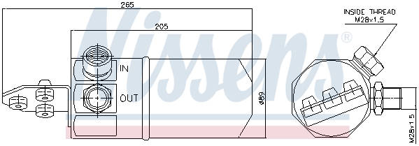Droger Airconditioning Von Nissens 1730 11251 nissens kopen in de aanbieding Droger Airconditioning Von Nissens 1730 11251 nissens kopen in de aanbieding