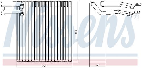 Productbeeld voor Verdamper, airconditioning