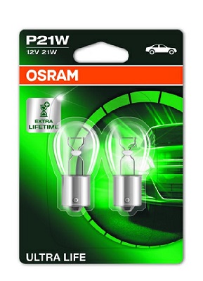Gloeilamp P21W Ultra Life 21W 12V 2 St Von Osram 1080 2863 osram kopen in de aanbieding Gloeilamp P21W Ultra Life 21W 12V 2 St Von Osram 1080 2863 osram kopen in de aanbieding