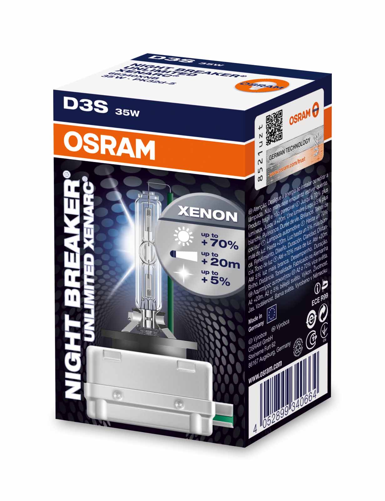 Gloeilamp Verstraler Von Osram 1080 2940 osram kopen in de aanbieding