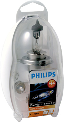 Reservelampendoos H4 12V 1 Set Von Philips 1080 2831 philips kopen in de aanbieding