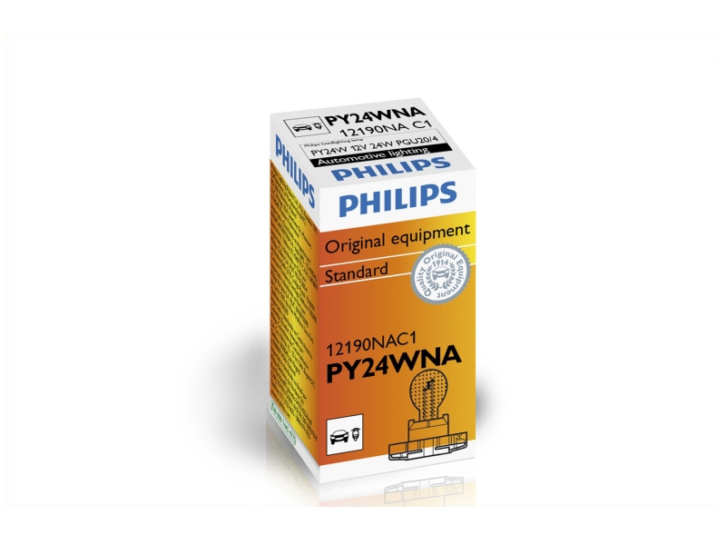 Gloeilamp Py24W 12V 1 Stuks Von Philips 1080 2812 philips kopen in de aanbieding