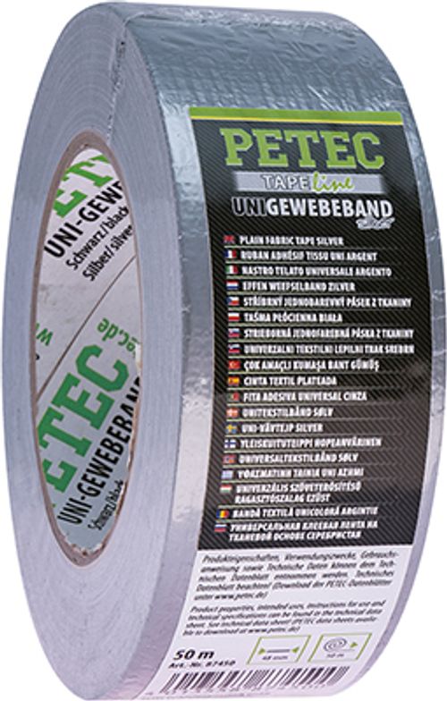 Productbeeld voor Uni-Gaasband zilver (25 m)