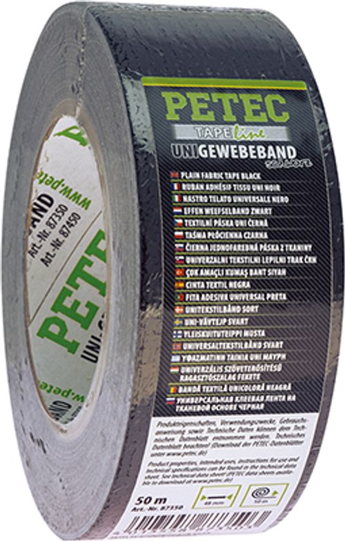 Productbeeld voor Plakband, isolatieband UNI-GEWEBEBAND, SCHWARZ