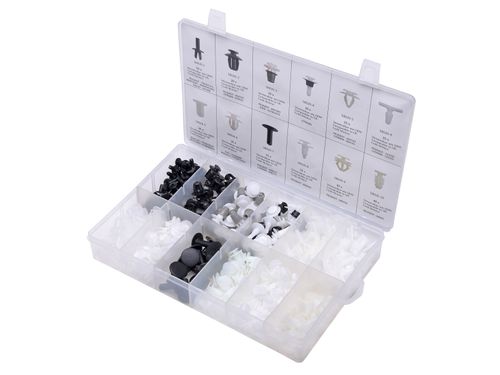 Productbeeld voor Bevestigingsclip-assortiment Peugeot (345-delig)