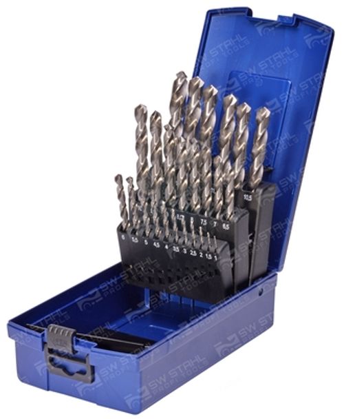 Productbeeld voor Set metalen spiraalboren