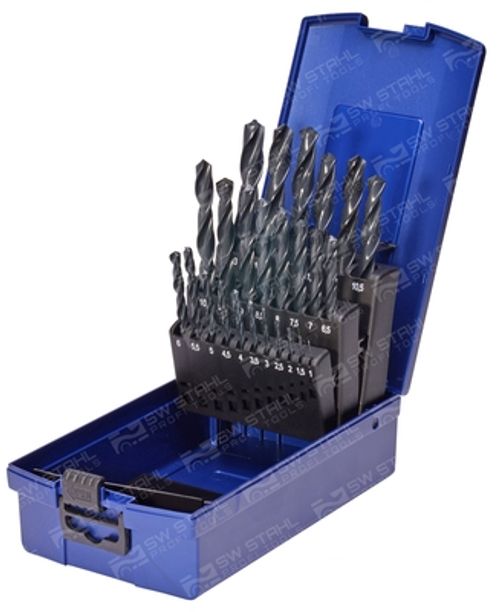 Productbeeld voor Set metalen spiraalboren