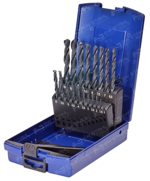 Productbeeld voor Set metalen spiraalboren