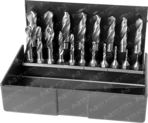 Productbeeld voor Set metalen spiraalboren