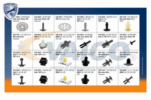 Productbeeld voor Assortiment, bevestigingsmiddelen