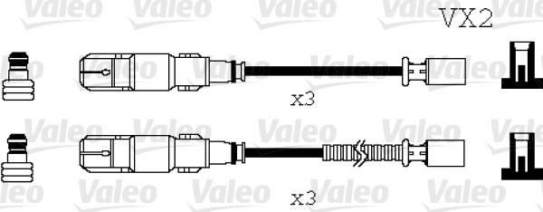 Bougiekabelset Von Valeo 2130 101849 valeo kopen in de aanbieding Bougiekabelset Von Valeo 2130 101849 valeo kopen in de aanbieding